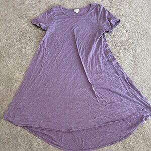 LuLaRoe Heathered Purple Top